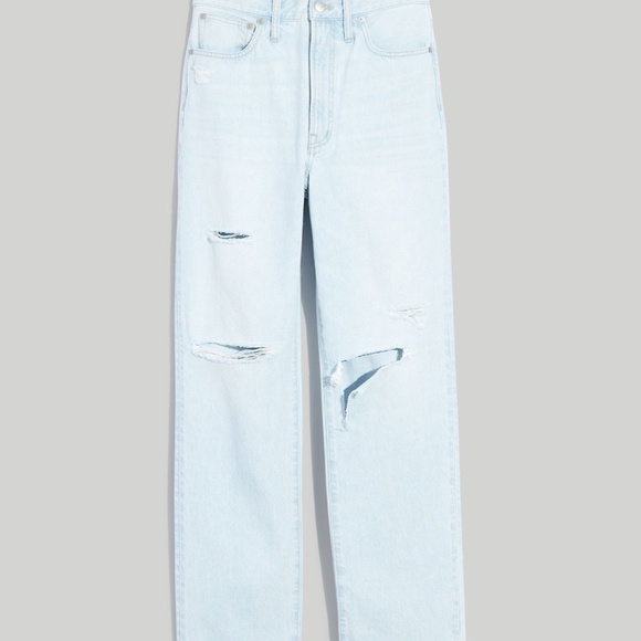 Madewell The Perfect Vintage Straight Jean Destructed Edition - Picture 3 of 12